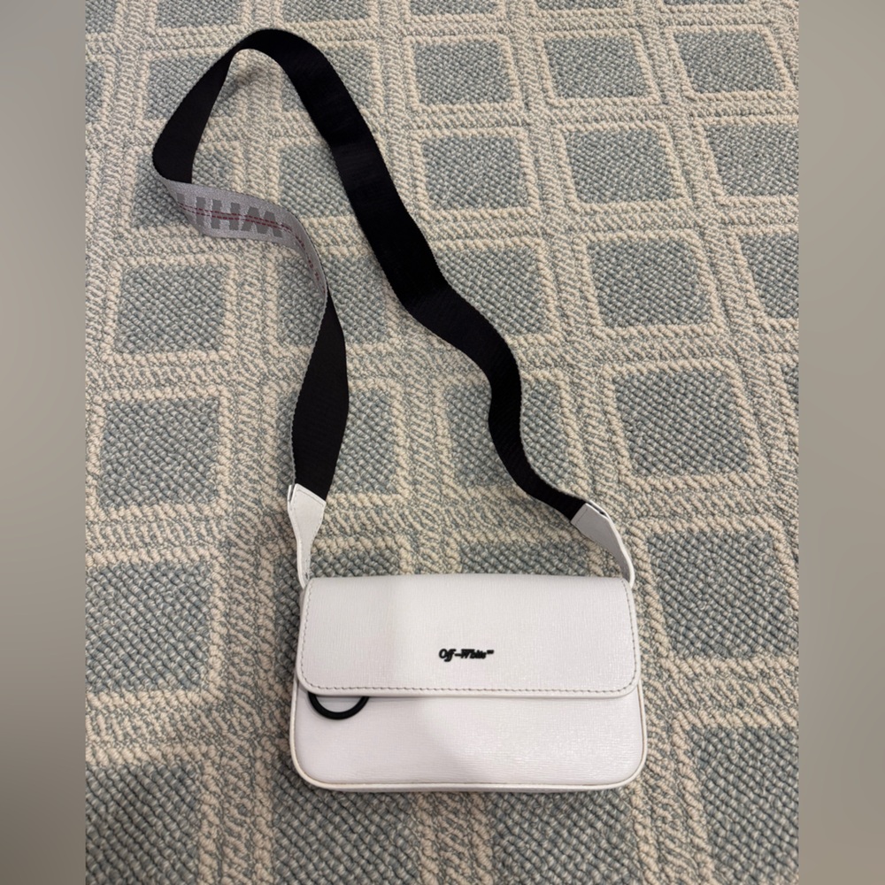 Off-White Black and White Crossbody Bag